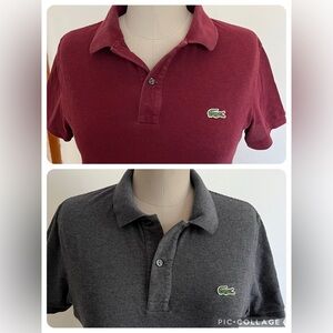 This ad is for 2 Lacoste Shirts